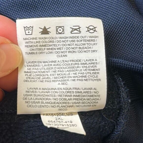 Los Angeles Chargers NFL On Field Therma Fit  Full Zip Hoodie Sweatshirt XXL - Picture 10 of 11